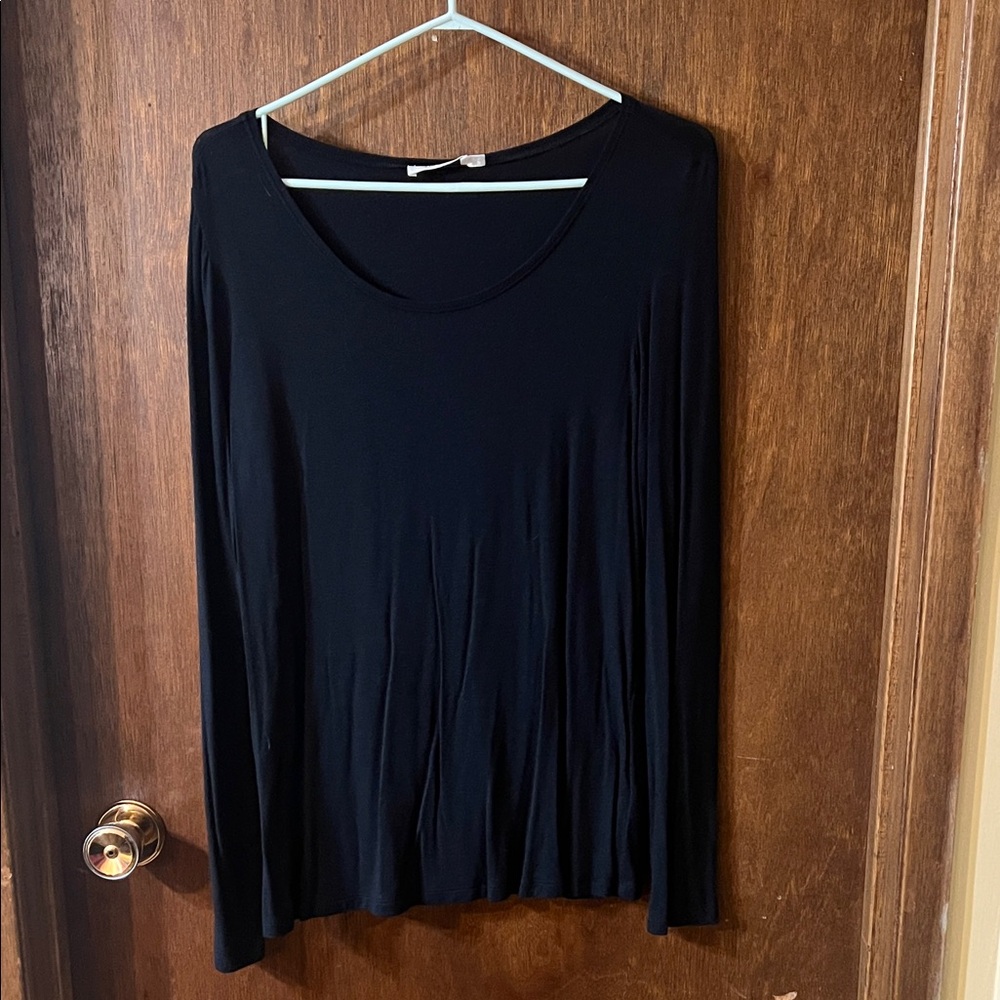 Ricki's Classic Black Long Sleeve Top